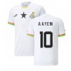 Ghana Andre Ayew #10 Hemmatröja VM 2022 Korta ärmar